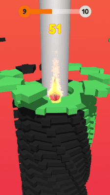 Screenshot of the application Twisty Stack - #3