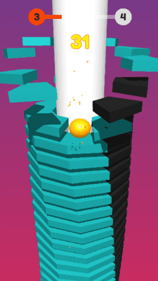 Screenshot of the application Twisty Stack - #7