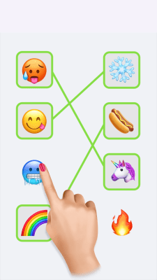 Screenshot of the application Emoji Puzzle! - #5