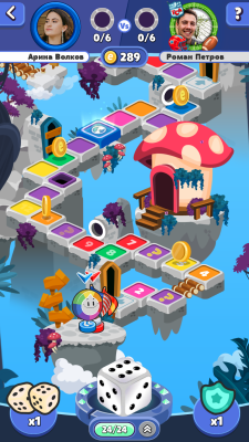 Screenshot of the application Trivia Crack Adventure - #7