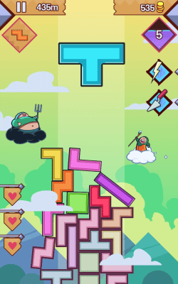 Screenshot of the application 99 Bricks Wizard Academy - #3