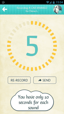 Screenshot of the application Say Meow - #3