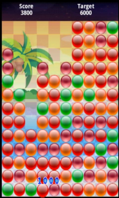 Screenshot of the application Bubbles Popper - #2