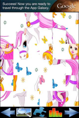 Screenshot of the application Puzzle - Princesses - #4