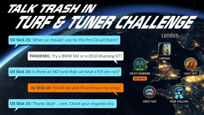 Screenshot of the application Racing Rivals - #3