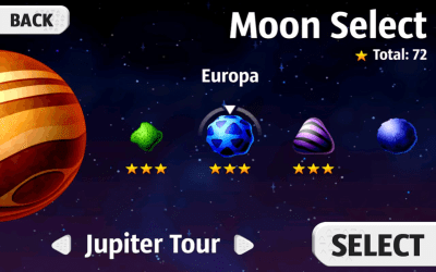 Screenshot of the application Moonraker - #3