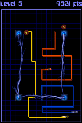 Screenshot of the application Light Racer - #3