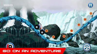 Screenshot of the application Speedy Truck : Hill Racing - #8