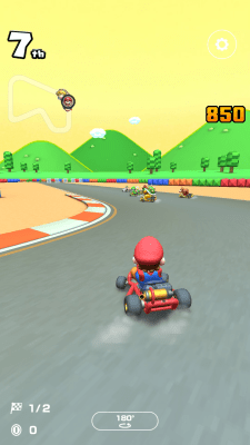 Screenshot of the application Mario Kart Tour - #8