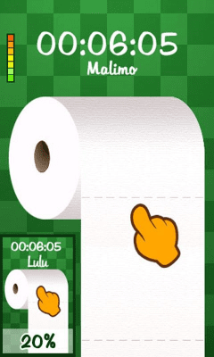 Screenshot of the application Paper Racing - #2