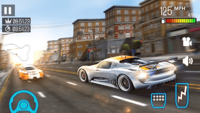 Screenshot of the application Racing In Car 3D - #5