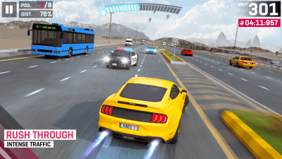 Screenshot of the application Turbo Drift Race 3d - #2