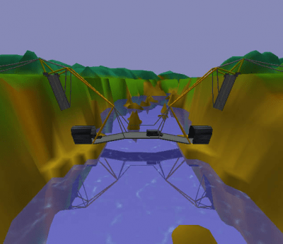 Screenshot of the application Bridge Construction Set - #5