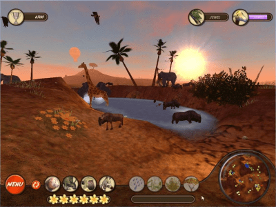 Screenshot of the application Wildlife Tycoon: Venture Africa - #2