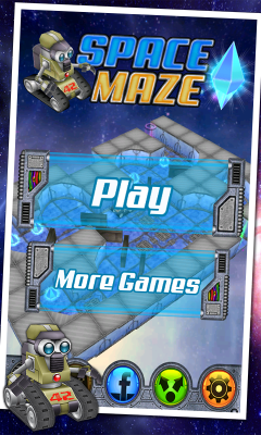 Screenshot of the application Space Labyrinth - #4