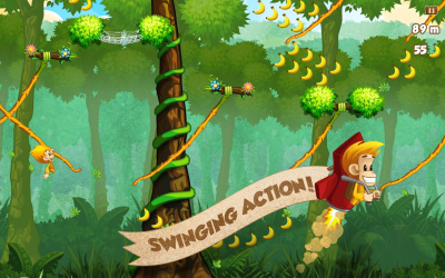 Screenshot of the application Benji Bananas - #2