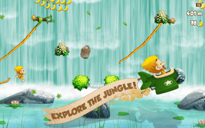 Screenshot of the application Benji Bananas - #4