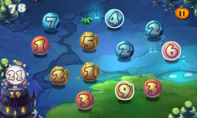 Screenshot of the application Math Magic - #2