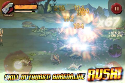 Screenshot of the application Third Blade - #3