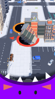 Screenshot of the application Hole.io - #4