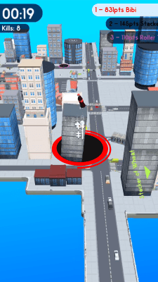 Screenshot of the application Hole.io - #5