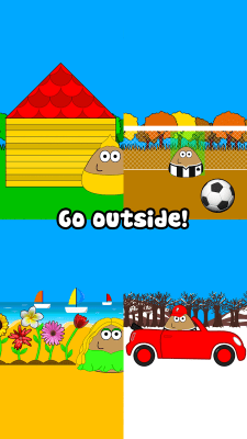 Screenshot of the application Pou - #4