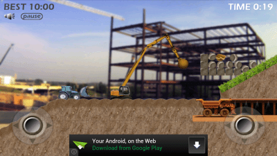 Screenshot of the application Traktor Digger - #8