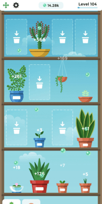 Screenshot of the application Terrarium: Garden Idle - #3