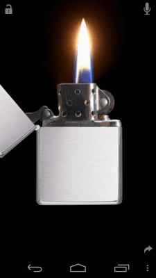 Screenshot of the application Virtual Zippo Lighter - #2