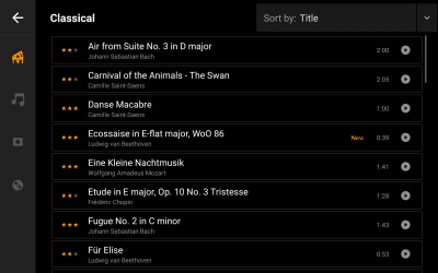 Screenshot of the application Mini Piano Lite - #4