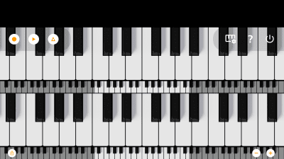 Screenshot of the application Mini Piano Lite - #7