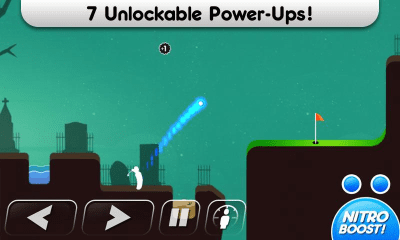 Screenshot of the application Super Stickman Golf - #2
