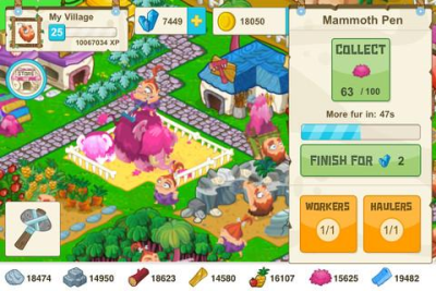 Screenshot of the application Tiny Village - #2