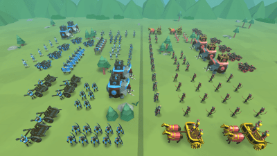 Screenshot of the application Epic Battle Simulator 2 - #2