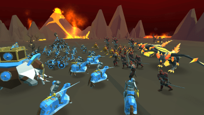 Screenshot of the application Epic Battle Simulator 2 - #4