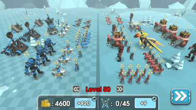Screenshot of the application Epic Battle Simulator 2 - #5