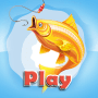 Download Playing fishing on the lake