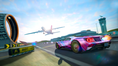 Screenshot of the application Extreme Car Driving Simulator - #6