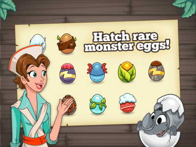 Screenshot of the application Tiny Monsters - #2