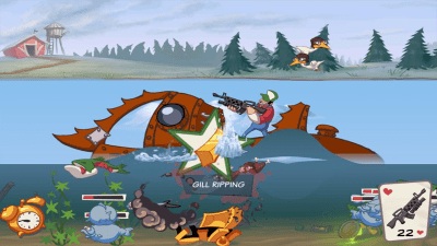 Screenshot of the application Super Dynamite Fishing - #6
