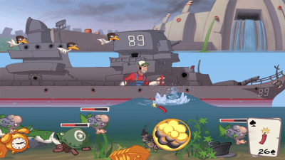Screenshot of the application Super Dynamite Fishing - #7