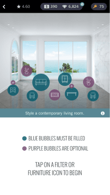 Screenshot of the application Design Home - #6