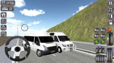 Screenshot of the application Minibus Sprinter Passenger Game 2019 - #7