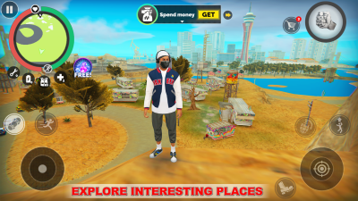 Screenshot of the application Vegas Crime Simulator - #2