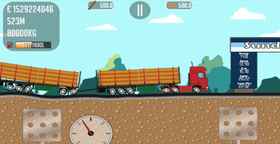 Screenshot of the application Trucker Joe - #4