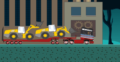 Screenshot of the application Trucker Joe - #5