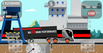 Screenshot of the application Trucker Joe - #6