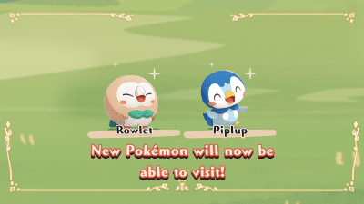 Screenshot of the application Pokemon Cafe Mix - #4