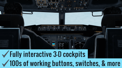 Screenshot of the application X-Plane 10 Flight Simulator - #2