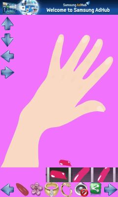 Screenshot of the application Nail decoration for children - #3